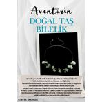 Sertifikalı Doğal Taş Aventurin Bileklik Özel Tasarım El Yapımı Asansör Kilit Sistemi