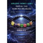 Sertifikalı Doğal Taş Epilepsi Denge Koruma Bilekliği - Yeşim Çeroit Jasper Yeşim Gül Kuvars Kalsit