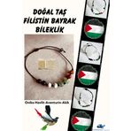Sertifikalı Doğal Taş Filistin Bayrak Bileklik AAA Kalite Sürpriz Hediyeli