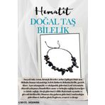 Sertifikalı Doğal Taş Hematit Bileklik Özel Tasarım El Yapımı Asansör Kilit Sistemi