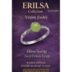 Sertifikalı Eklem Sertliği Enerji Yüzüğü – Açık Yeşim (Jade) Taşı Ayarlamalı İnce Boğa Oğlak Terazi
