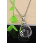 Sertifikalı El Model Gerçek Kristal Kuvars Taşı Kolye