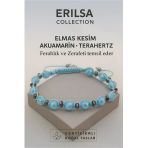 Sertifikalı Elmas Kesim Terahertz - Akuamarin Taşı Bileklik – Zerafet Ve Ferahlık Taş