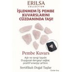Sertifikalı Ham Cüzdan Boy Kristal Kuvars Taşı Kütle - Günlük Arınma ve Enerji Temizliği Taşı