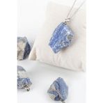 Sertifikalı Ham İşlenmemiş Lapis Lazuli Taşı Kolye