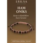 Sertifikalı Ham İşlenmemiş Oniks Taşı Bileklik – Kötülüklere Karşı Korur