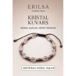 Sertifikalı Ham Kristal Kuvars Taşı Bileklik – Zihni Temizler, Enerji Dengeleyici
