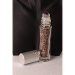 Sertifikalı Kaplangözü Doğal Taş Yüz ve Cilt Esans ve Yağ Şişesi - 10 Ml, 8 cm Metal Kapak - Kahverengi