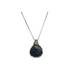 Sertifikalı Lapis Lazuli Doğal Taş Ekstra Flaşlı AAA Kalite Bakır Tel Örme El Yapımı Handmade