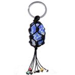 Sertifikalı Lapis Lazuli Taşı 7 Çakra Doğal Taş Anahtarlık