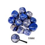 Sertifikalı Lapis Lazuli Taşı Doğal Taş Kütle (3 Adetli)