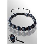 Sertifikalı Makrome 6 Mm Doğal Ham Şungit ( Shungite ) Taşı Bileklik