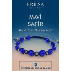 Sertifikalı Mavi Safir Taş Bileklik – Aklı Ve Hisleri Harekete Geçiren Enerji Taşı