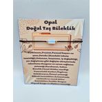 Sertifikalı Opal Taşı Doğal Taş Bileklik