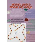 Sertifikalı Özel Tasarım Yengeç Burcu Kolye Krizokol Akik Kalsit Opal Sedef