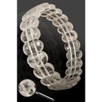 Sertifikalı Rolex Model AAA+ Gerçek Kristal Kuvars Taşı Bileklik