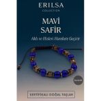 Sertifikalı Sentetik Mavi Safir Taşı Bileklik – Aklı Ve Hisleri Canlandıran Şık Takı