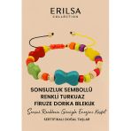 Sertifikalı Sonsuzluk Renkli Turkuaz Firuze Taşı Bileklik – Sonsuz Enerjini Hisset, Ruhunu Yenile!