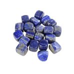 Sertifikalı Tamburlanmış Küp Doğal Lapis Lazuli Taşı Kütle Parça