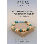 Sertifikalı Yıldız Model Dorika Enerji Firuze Taşı Bileklik – Hayata Canlılık Kat Enerjini Yükselt