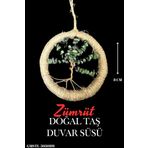 Sertifikalı Zümrüt Doğal Taş El Yapımı Duvar Süsü & Araba Süsü & Kapı Süsü