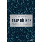 Serüven Yayınevi Arap Dilinde Sözlüksel Çok Anlamlılık