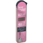 Serve Deep Mekanik Kurşun Kalem Ucu 0.7 mm 48'li Tüp Pembe - Şeker Pembe