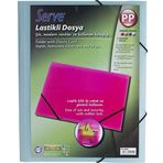 Serve Lastikli Dosya Mavi A4