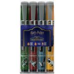 Serve Likit Fosforlu Kalem Harry Potter - 4'lü Set - Figürlü Set