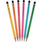 Serve Premium Kurşun Kalem Neon 6lı