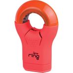Serve Ring Fosforlu Kırmızı Kalemtraşlı Silgi