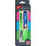 Serve Steps Fosforlu Kalem Set 0.7 mm Yeşil 3'lü