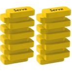 Serve Steps Silgi Fosforlu Sari Tekli Pet (2 paketi)