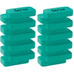 Serve Steps Silgi Pastel Nane Yeşili Tekli Pet (2 paketi)