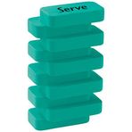 Serve Steps Silgi Pastel Nane Yeşili Tekli Pet