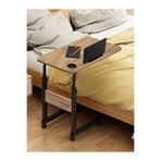 servetavcı Bambu Yükseklik Ayarlı Laptop ve Tablet Sehpası Servis Masası - Atlantik Çam 60x40 (Tekerlekli)