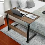 Servetavcı Yükseklik Ayarlı Çalışma Masası - Ceviz (Tekerli) 80X40