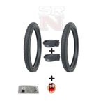 Servis Bisiklet 20 İç Dış Lastik Seti Ön Arka Takım- (Dış 20x1,95 - İç 20x1.75-2.125) Hedye Tzmanya sticker