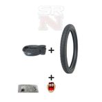 Servis Bisiklet 20 İnch İç Dış Lastik Seti (Dış 20x1,95 - iç 20x1.75-2.125) Hedye Tzmanya sticker