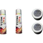Servis SPREY BOYA KROM ALÜMİNYUM 2 Lİ SET ÇOK AMAÇLI BOYA 170 GRAM