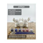 SERYAS DESIGN 8 cm Stitch Biblo Seti Sevgiliye Hediye Çiftlere Özel Biblo