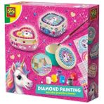 Ses Creative Ahşap Mücevher Kutusu Dekore Etme - Unicorn - 20x20x4 cm - 20 cm