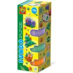 Ses Creative FunDo Oyun Hamuru - Dinozorlar (3x90gr-1x40gr) - 001-Renkli