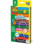 Ses Creative Sonsuzluk Modelleme Kili - Kurumaz - 12 renk (180gr) - 001-Renkli
