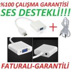 Ses Destekli HDMI To Vga Dönüştürücü