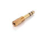 Ses Jakı Adaptörü Dönüştürücü Stereo Priz Elektro Gitarlar için Mikrofon Kulaklık 6.5mm Erkek 3.5mm Kadın