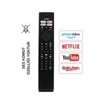 Ses Komutsuz Phılıps Ambılıght-netflıx-prıme Vıdeo-youtube-rakuten Tv Tuşlu Led Tv Kumanda