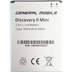 Sesatech General Mobile Discovery 2 Mini Batarya Pil