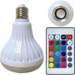 Sesay Bluetooth Hoparlör Led Ampül Lamba - Beyaz
