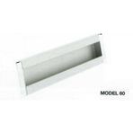 Sese 60-224-18/24 60 Modeli 224 mm Krom Eloksal Gömme Kulp